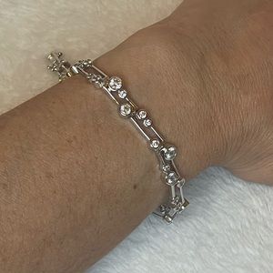 🆕 Sterling Silver CZ tennis bracelet 9”